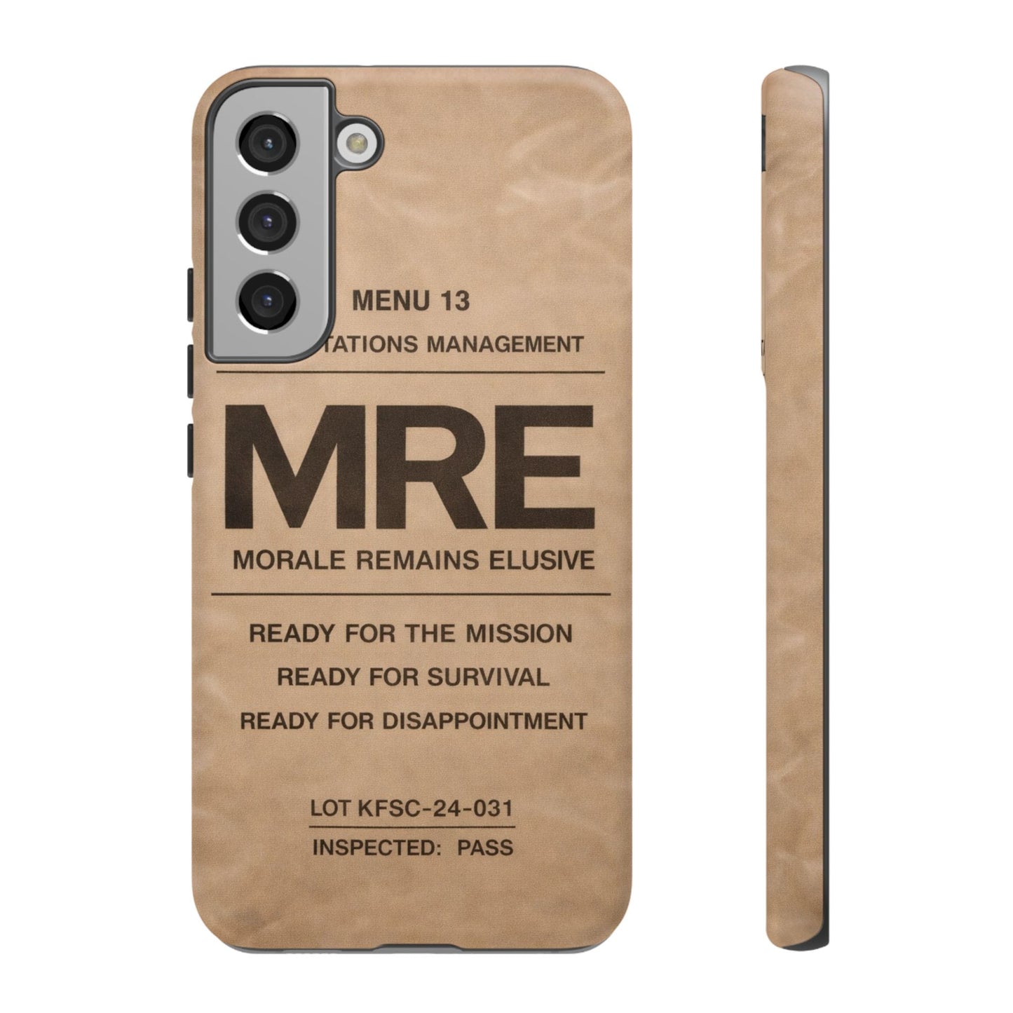 K-Factor Supply Co MRE Tough Android Case Samsung Galaxy S22 Plus