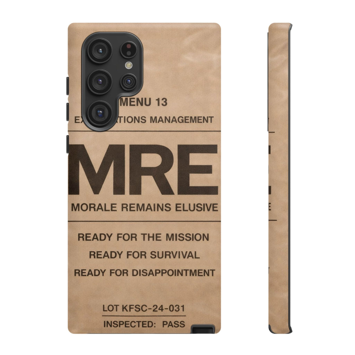 K-Factor Supply Co MRE Tough Android Case Samsung Galaxy S22 Ultra / Matte