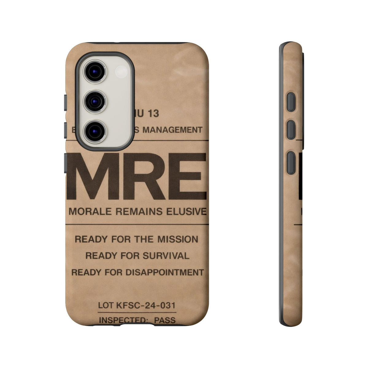 K-Factor Supply Co MRE Tough Android Case Samsung Galaxy S23 / Matte