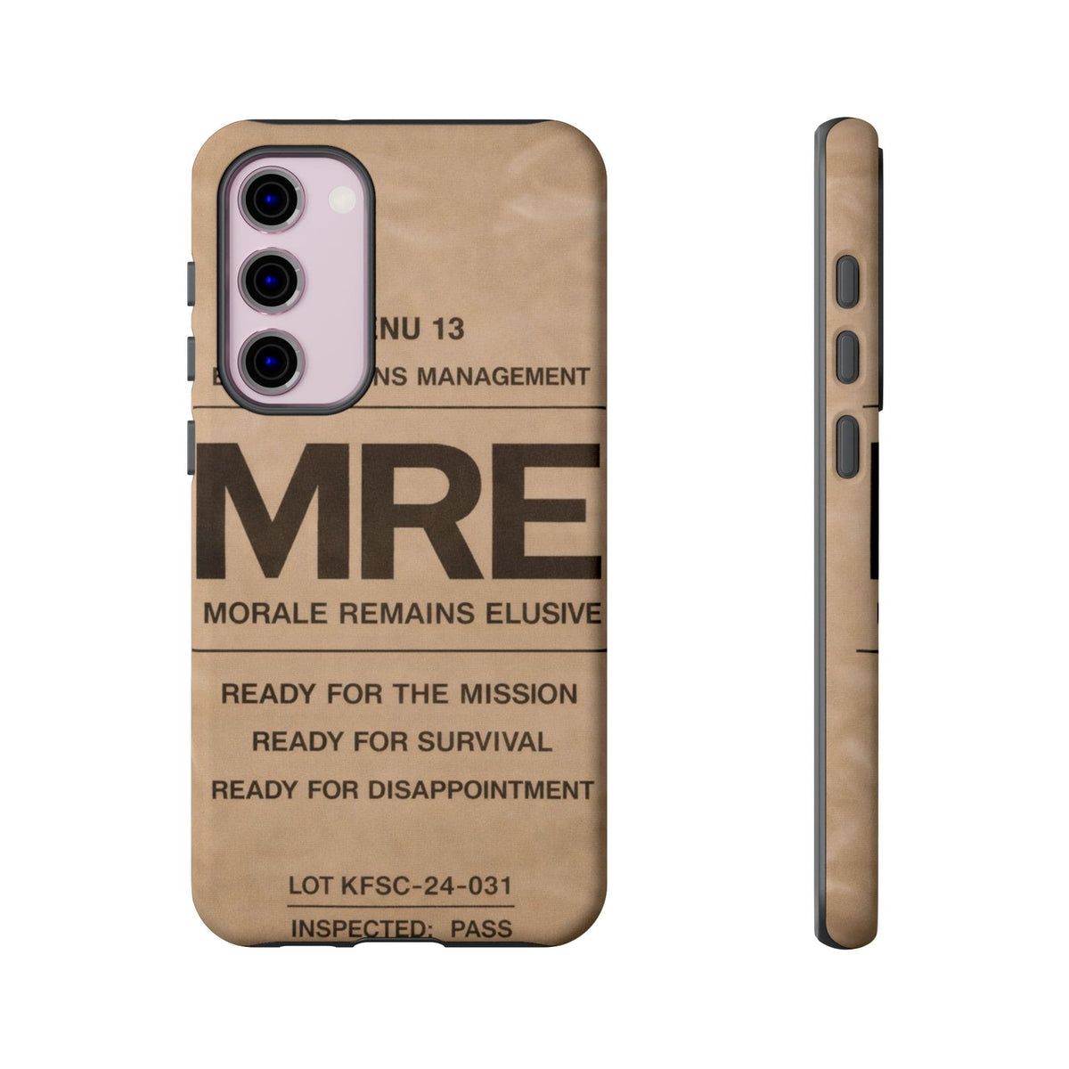 K-Factor Supply Co MRE Tough Android Case Samsung Galaxy S23 Plus / Matte