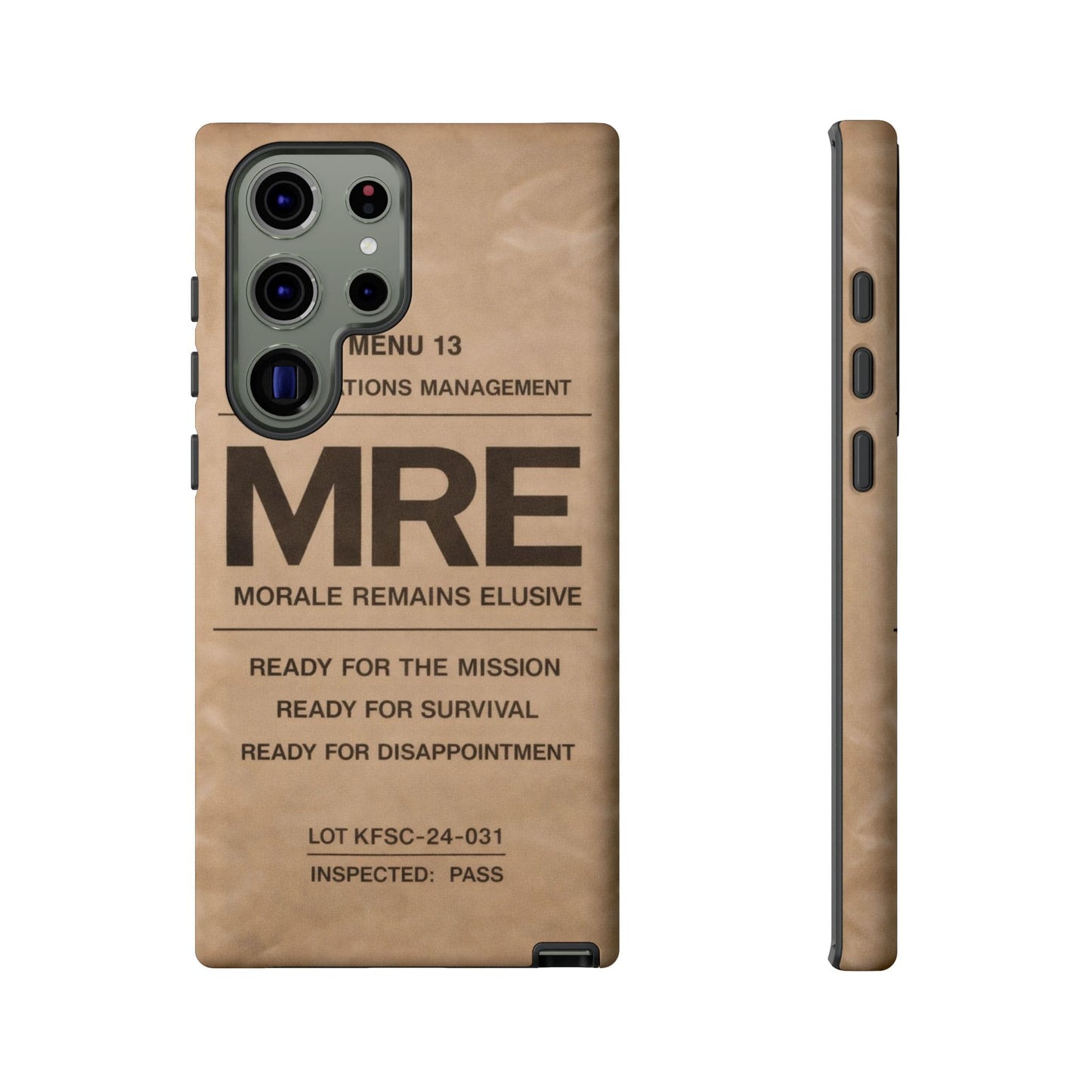 K-Factor Supply Co MRE Tough Android Case Samsung Galaxy S23 Ultra