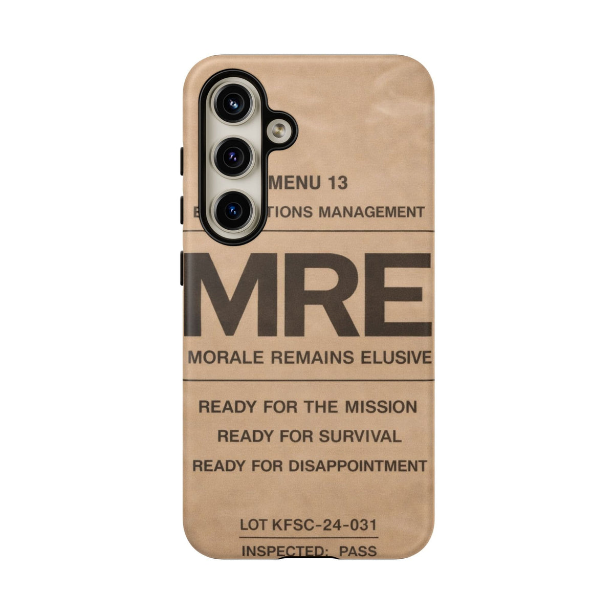 K-Factor Supply Co MRE Tough Android Case Samsung Galaxy S24 / Matte