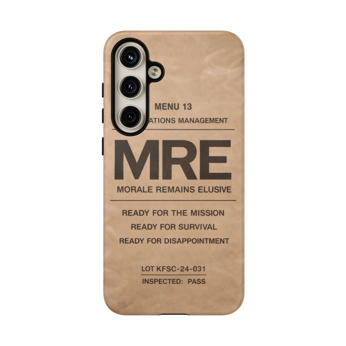 K-Factor Supply Co MRE Tough Android Case Samsung Galaxy S24 Plus