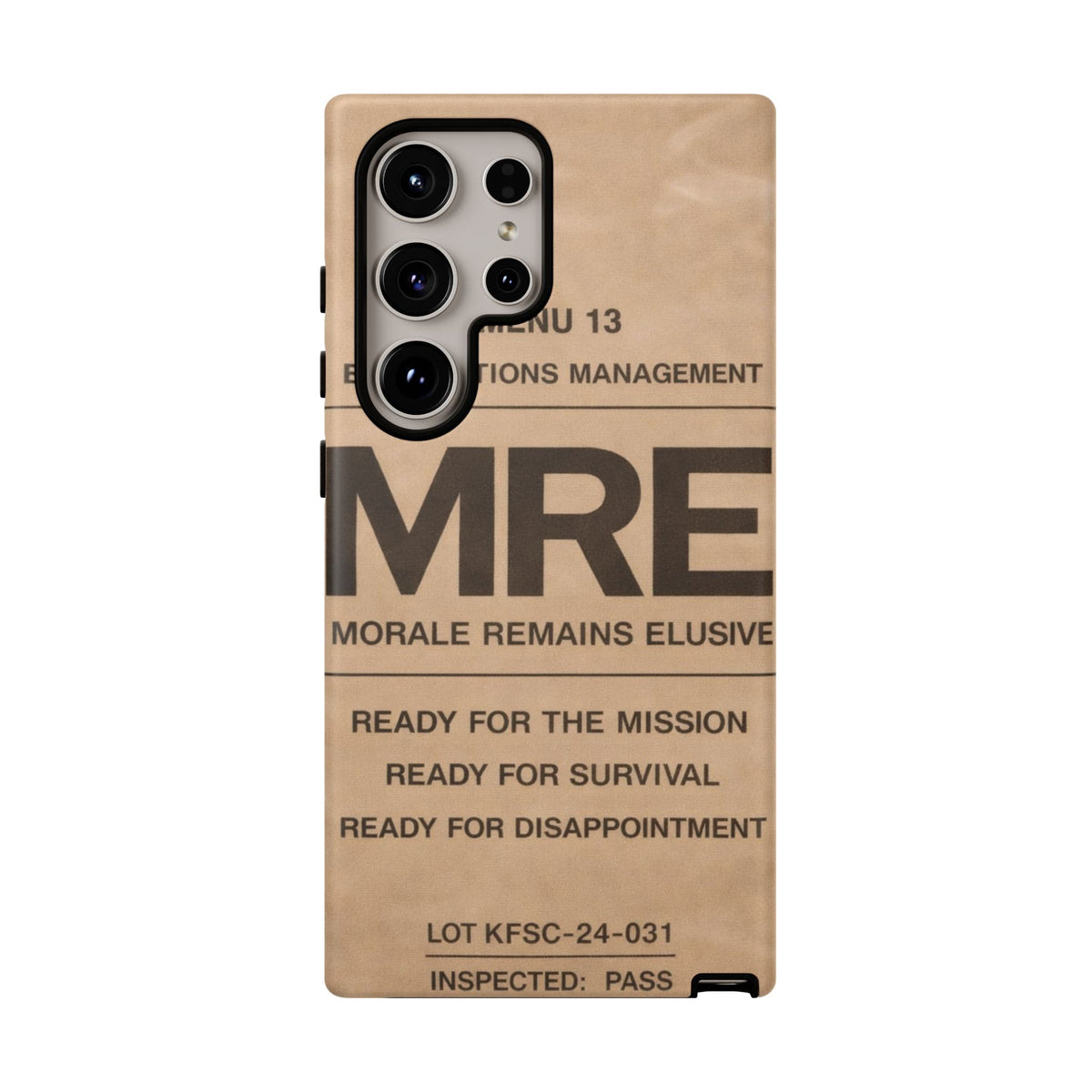 K-Factor Supply Co MRE Tough Android Case Samsung Galaxy S24 Ultra / Matte