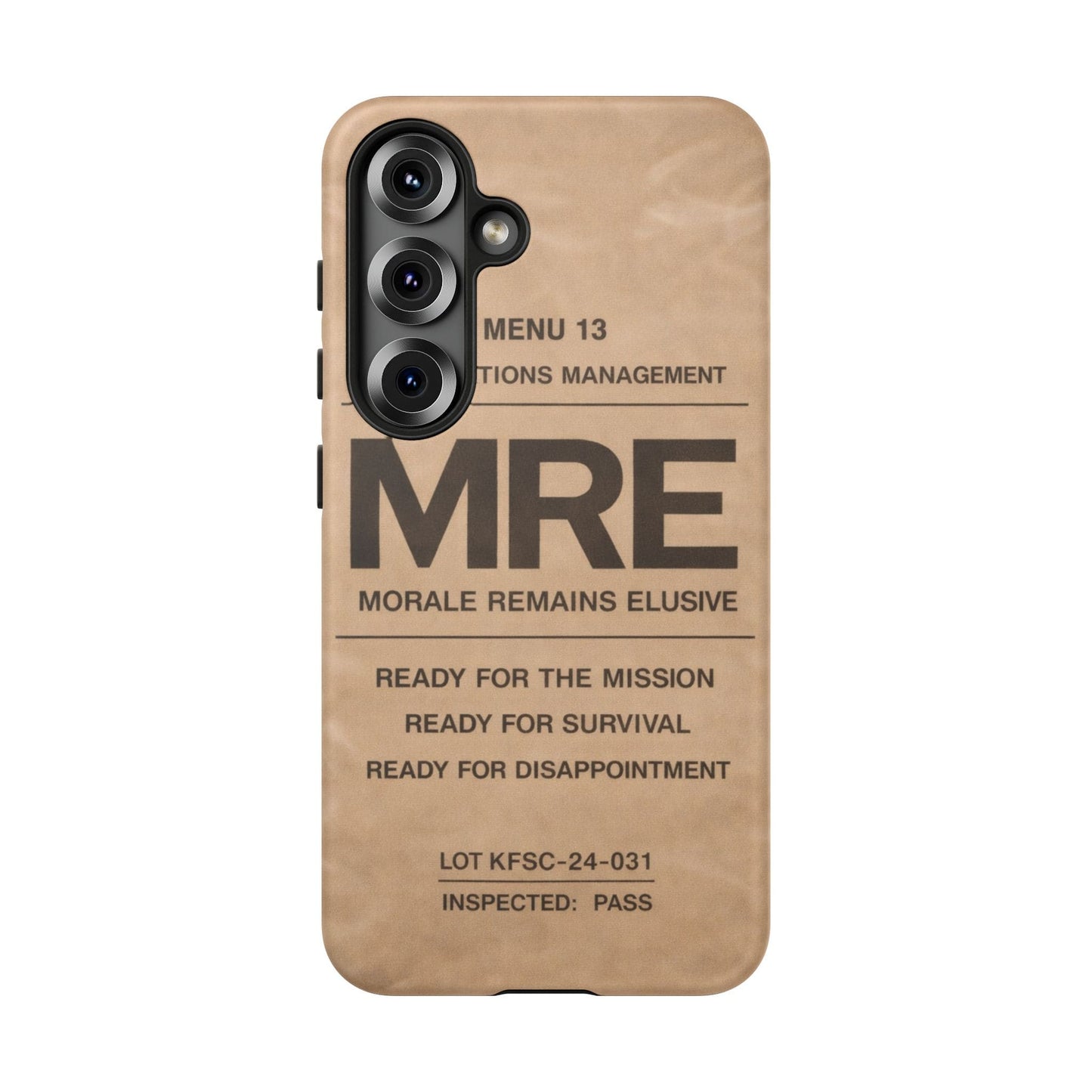 K-Factor Supply Co MRE Tough Android Case Samsung Galaxy S25