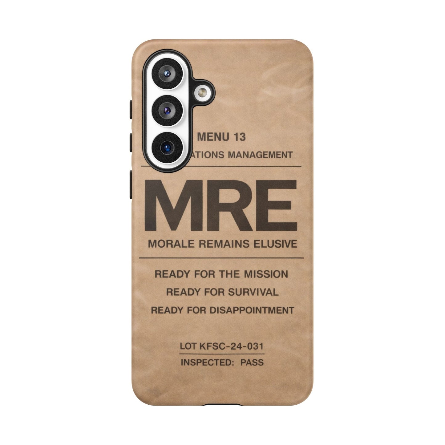 K-Factor Supply Co MRE Tough Android Case Samsung Galaxy S26 Plus