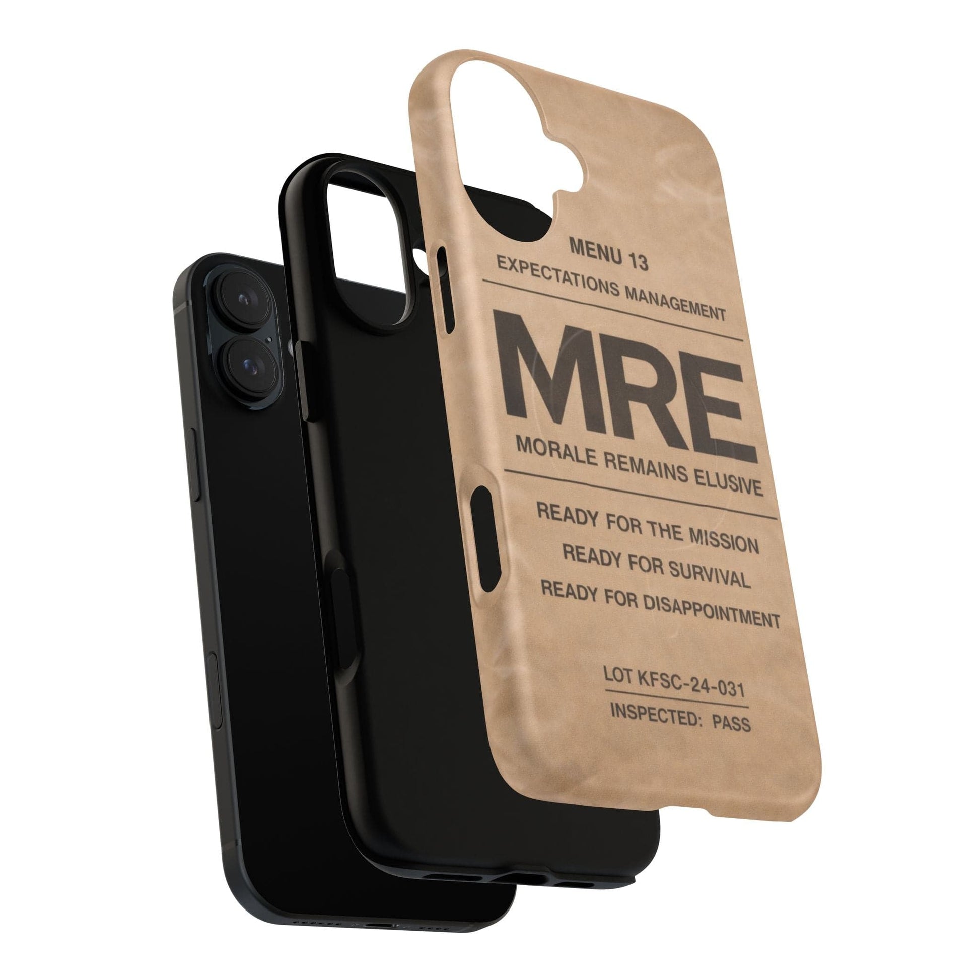 K-Factor Supply Co MRE Tough Magnetic iPhone Case
