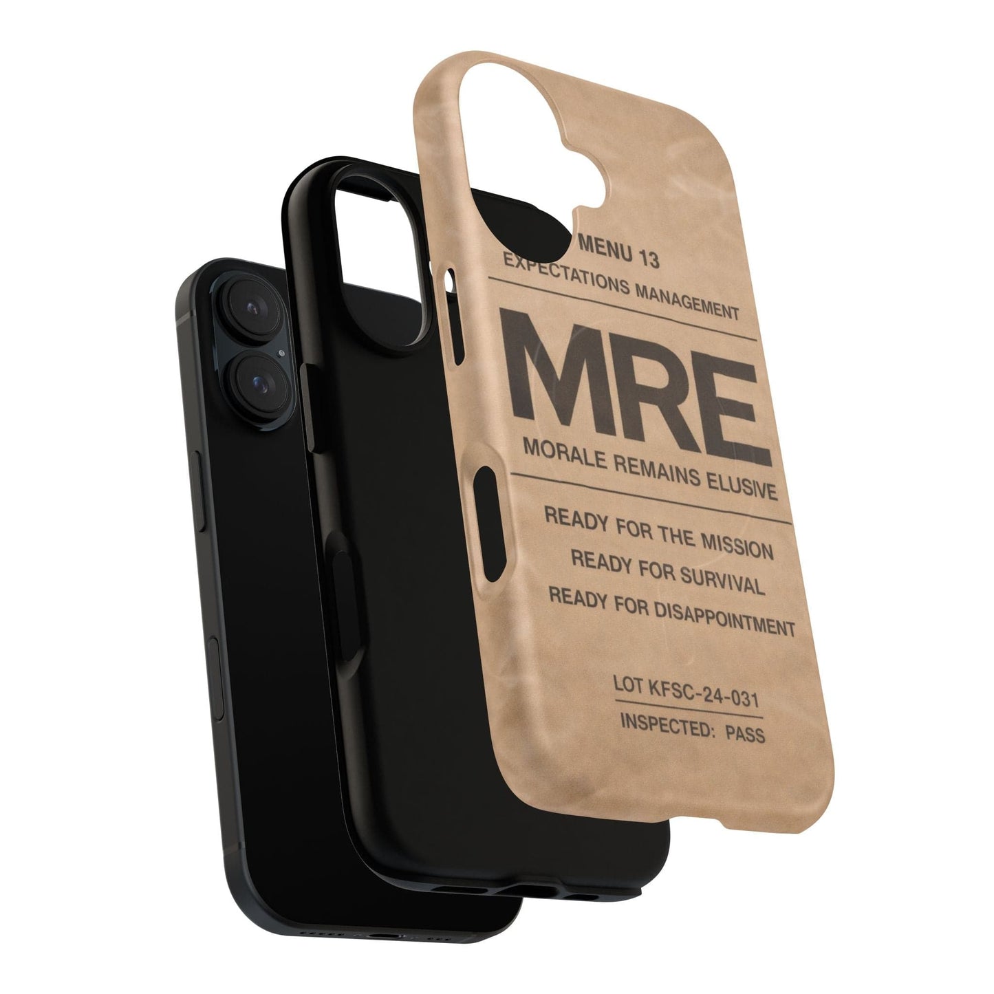 K-Factor Supply Co MRE Tough Magnetic iPhone Case