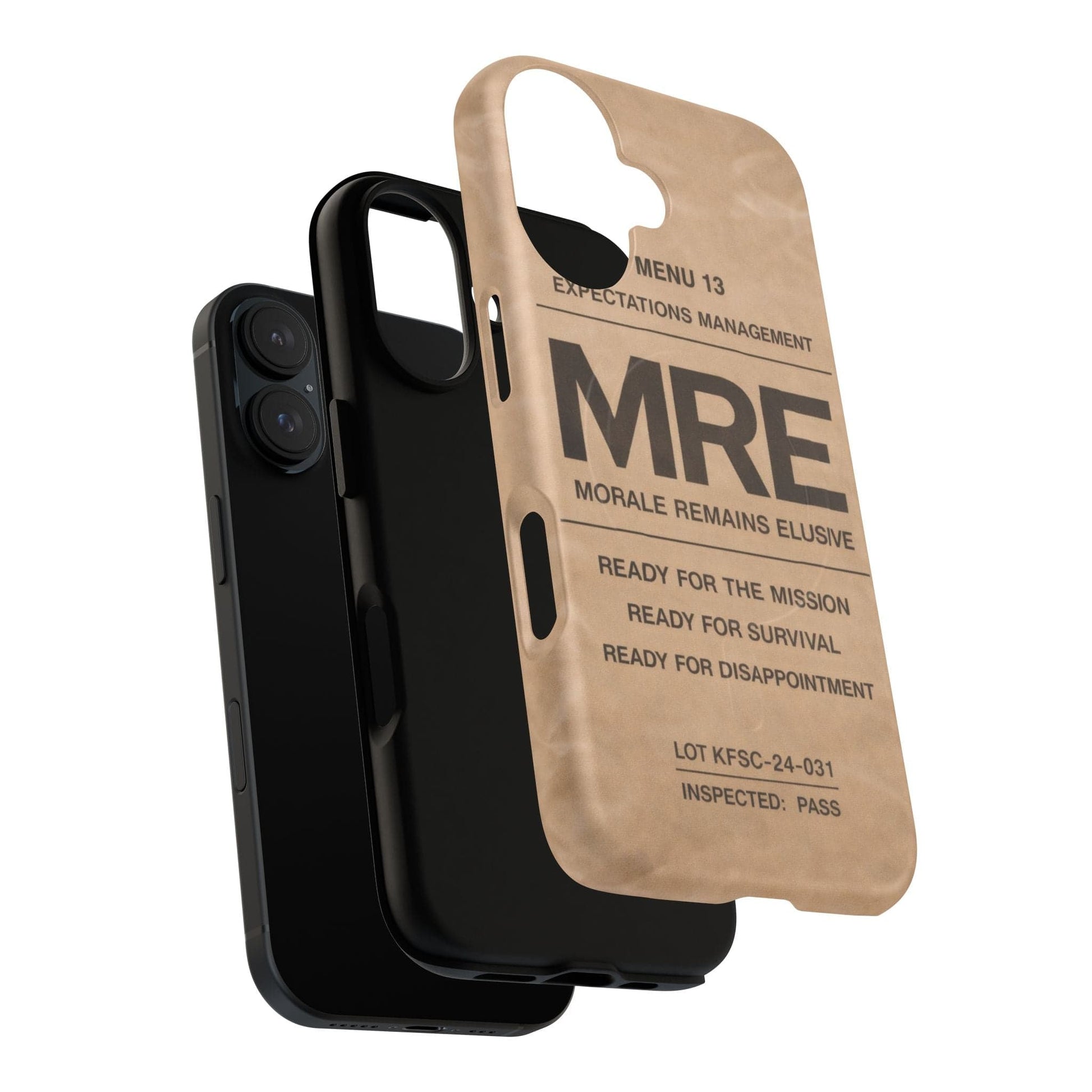 K-Factor Supply Co MRE Tough Magnetic iPhone Case