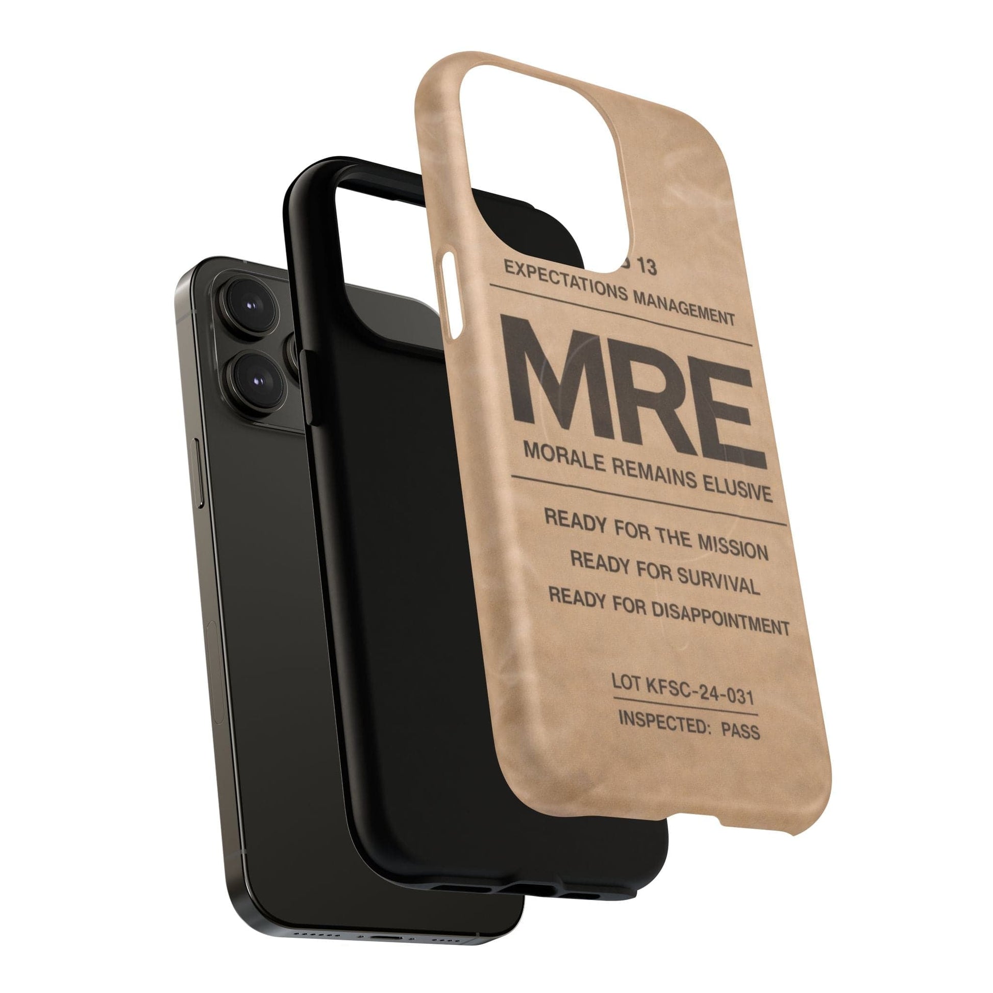 K-Factor Supply Co MRE Tough Magnetic iPhone Case