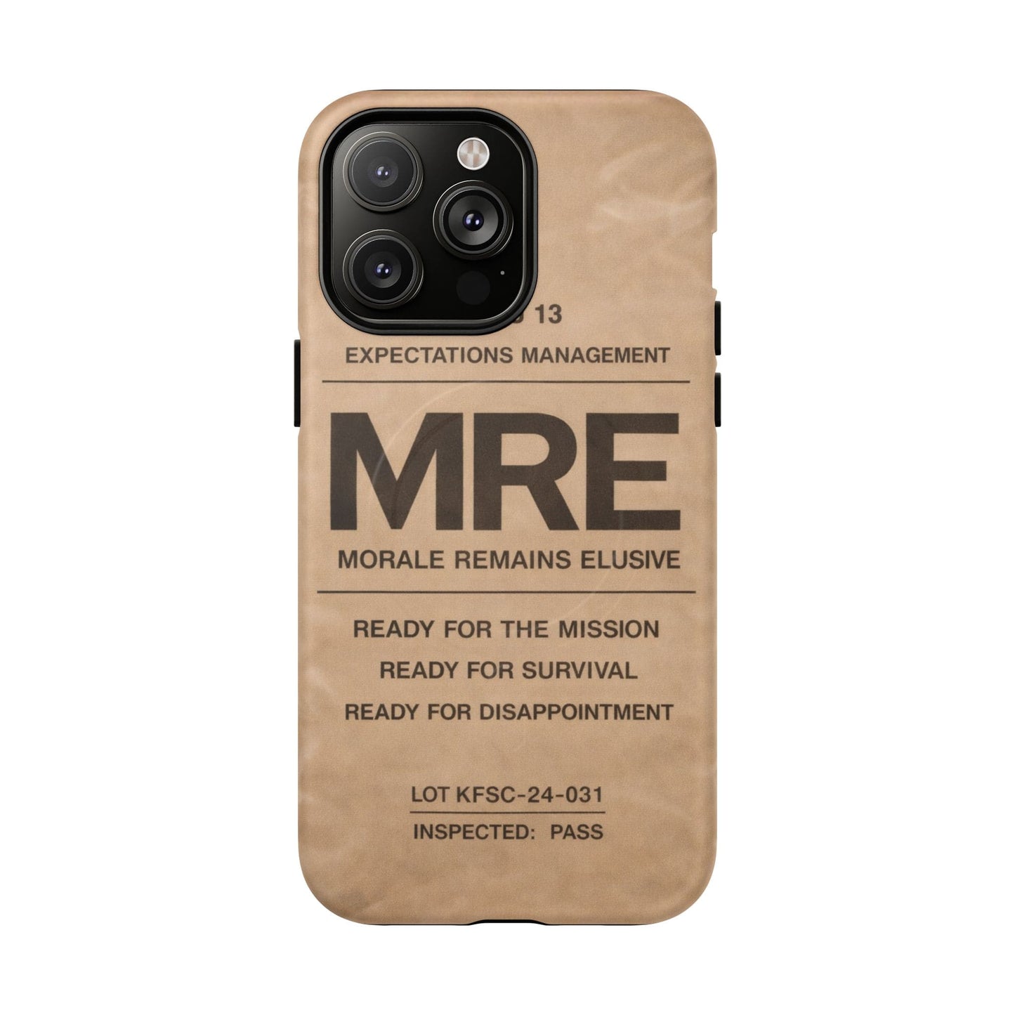 K-Factor Supply Co MRE Tough Magnetic iPhone Case iPhone 14 Pro Max