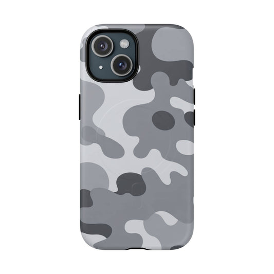 K-Factor Supply Co Noir Camo Tough Magnetic iPhone Case iPhone 15 / Matte