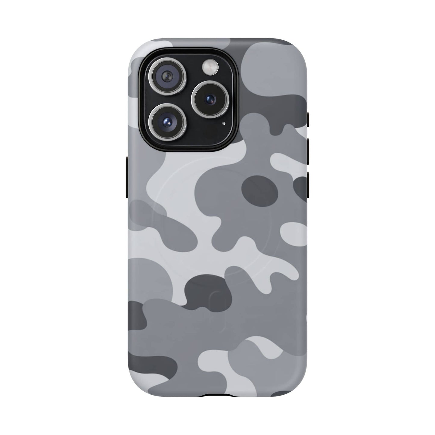 K-Factor Supply Co Noir Camo Tough Magnetic iPhone Case iPhone 15 Pro / Matte