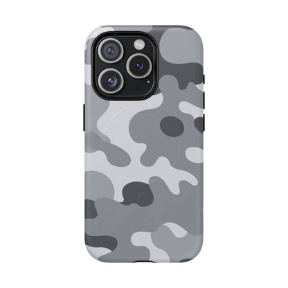 K-Factor Supply Co Noir Camo Tough Magnetic iPhone Case iPhone 15 Pro / Matte