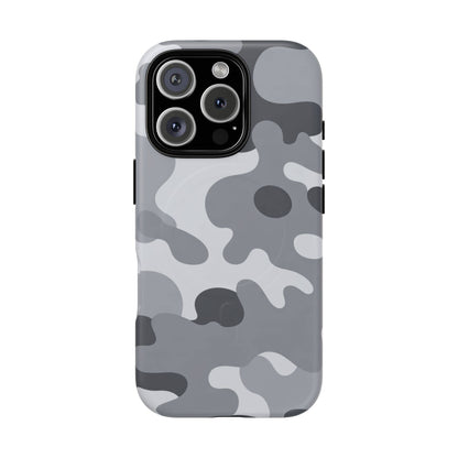 K-Factor Supply Co Noir Camo Tough Magnetic iPhone Case iPhone 16 Pro / Matte
