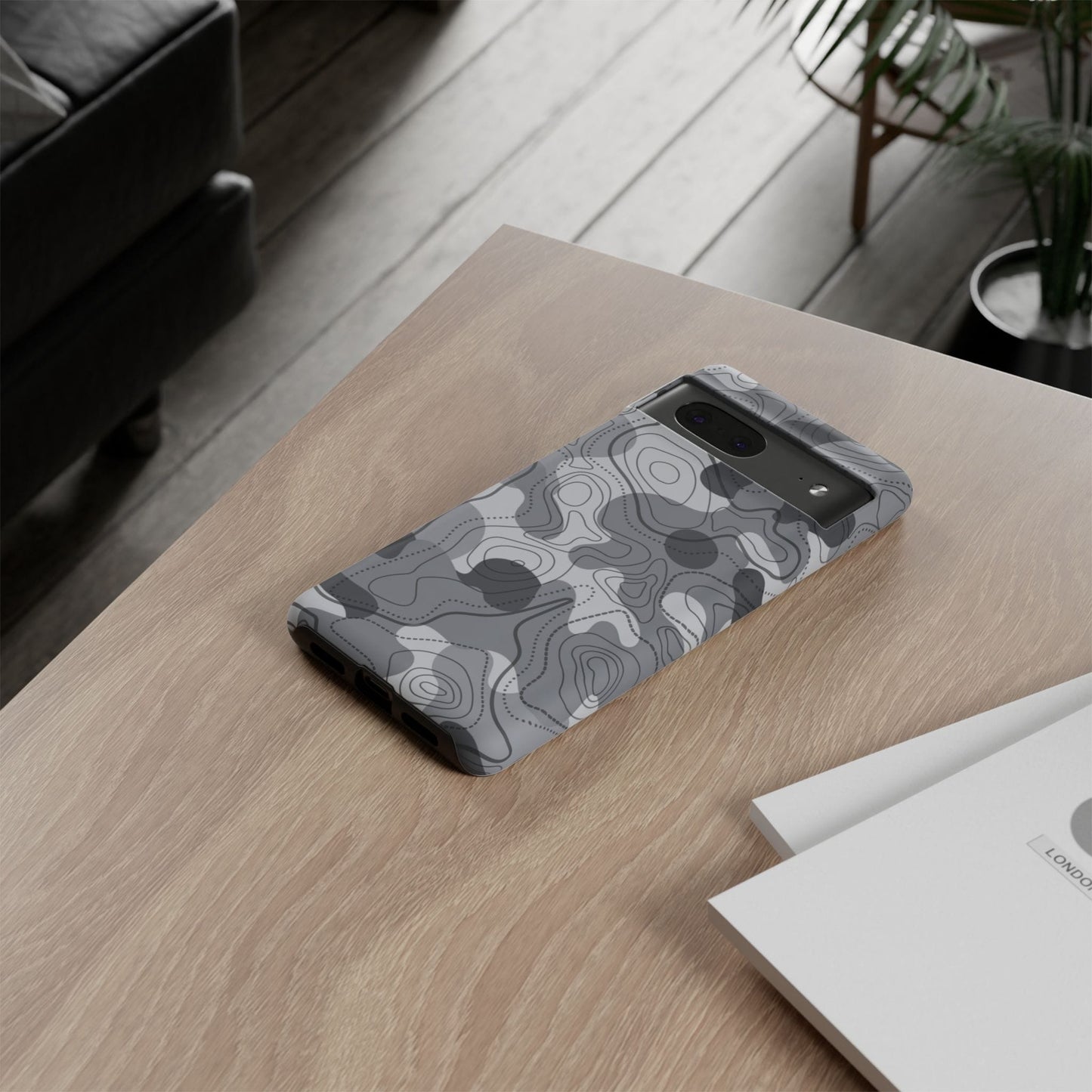 K-Factor Supply Co Noir Topo Tough Android Case