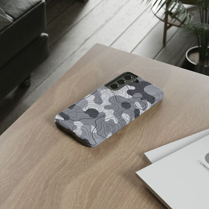 K-Factor Supply Co Noir Topo Tough Android Case