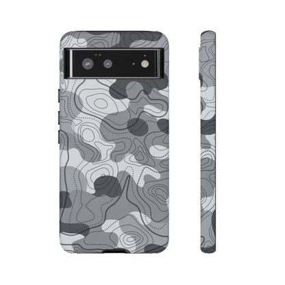 K-Factor Supply Co Noir Topo Tough Android Case Google Pixel 6