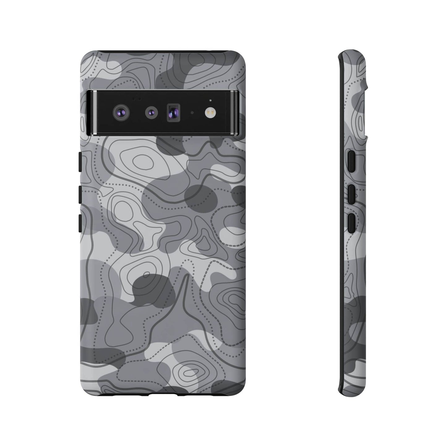 K-Factor Supply Co Noir Topo Tough Android Case Google Pixel 6 Pro / Matte