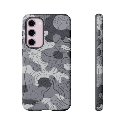 K-Factor Supply Co Noir Topo Tough Android Case Samsung Galaxy S23 Plus / Matte