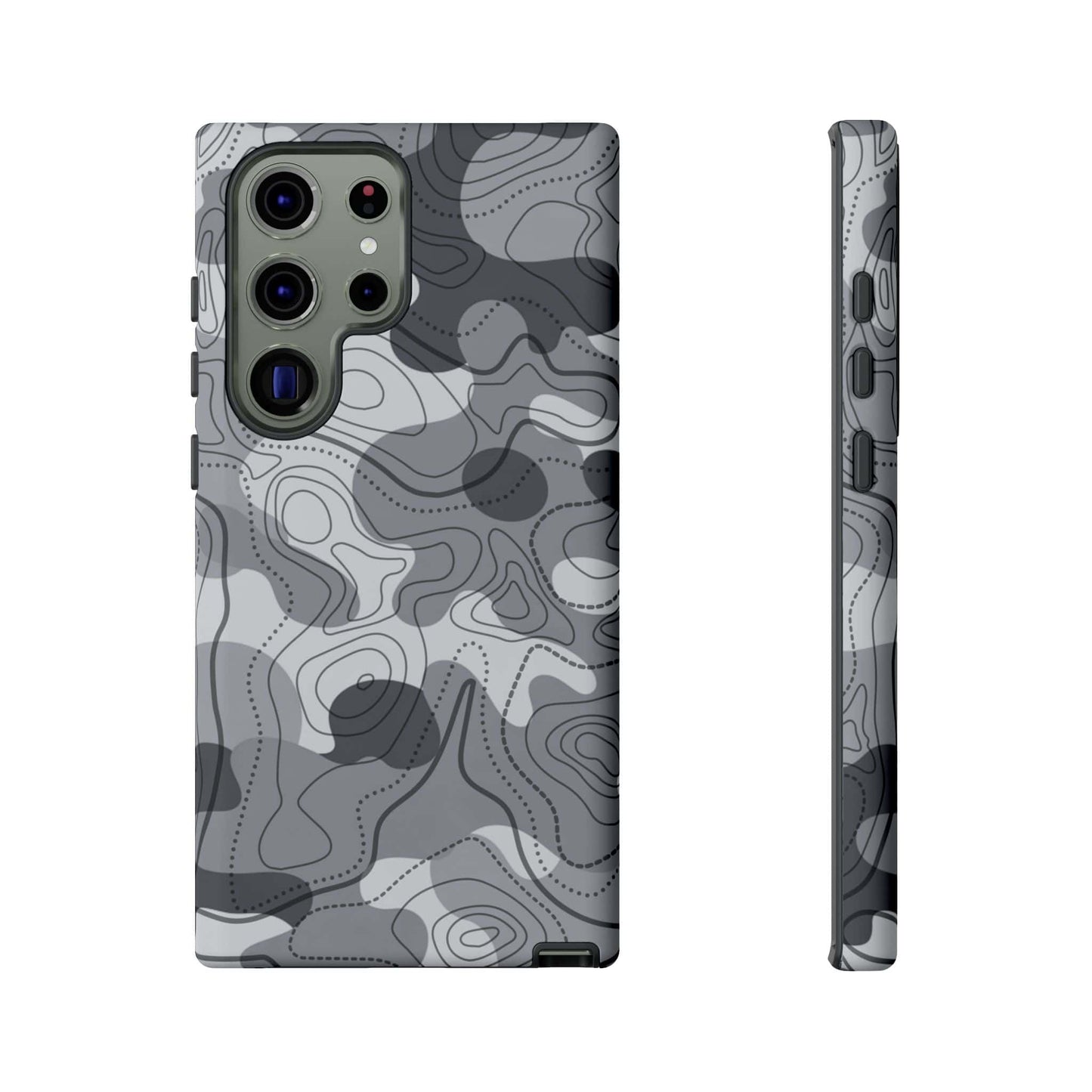 K-Factor Supply Co Noir Topo Tough Android Case Samsung Galaxy S23 Ultra / Matte