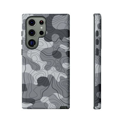 K-Factor Supply Co Noir Topo Tough Android Case Samsung Galaxy S23 Ultra / Matte