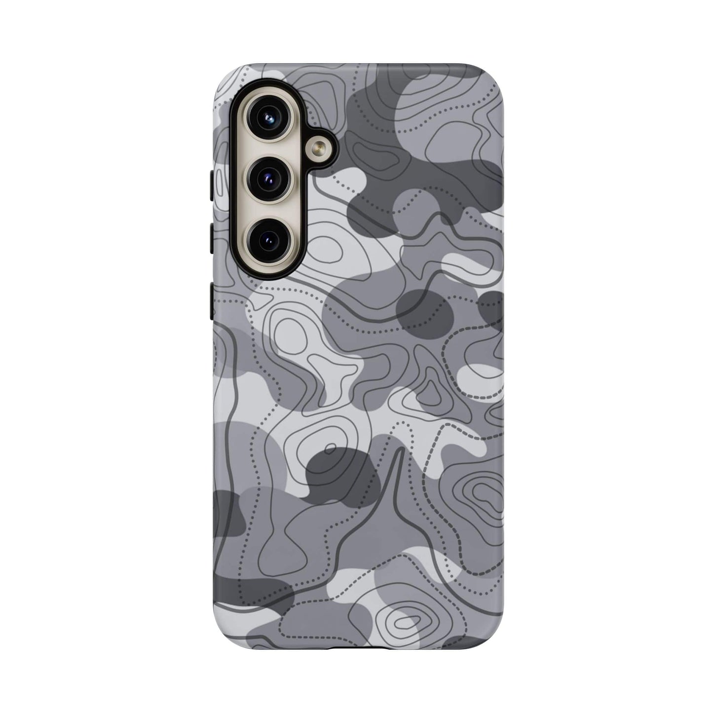 K-Factor Supply Co Noir Topo Tough Android Case Samsung Galaxy S24 Plus / Matte