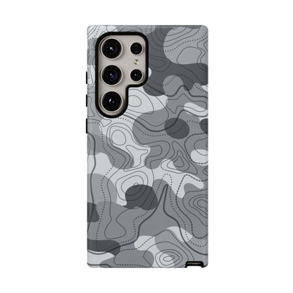 K-Factor Supply Co Noir Topo Tough Android Case Samsung Galaxy S24 Ultra / Matte