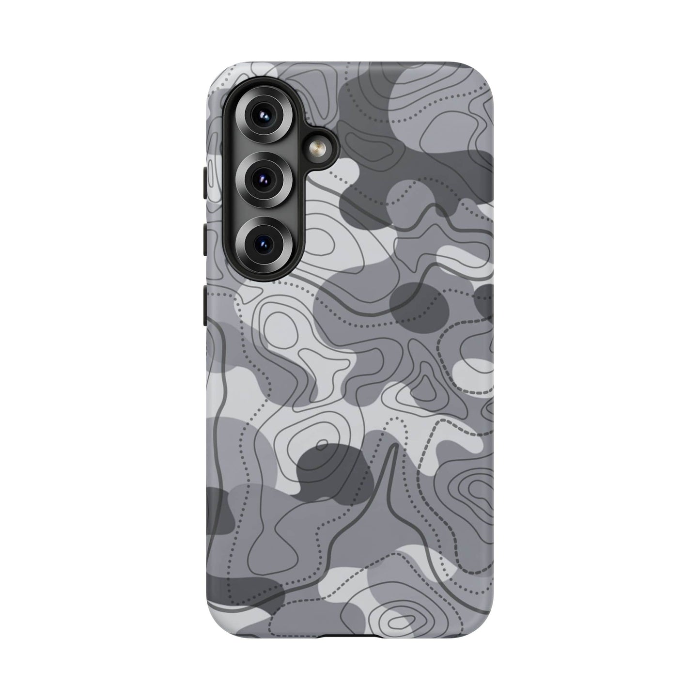 K-Factor Supply Co Noir Topo Tough Android Case Samsung Galaxy S25 / Matte