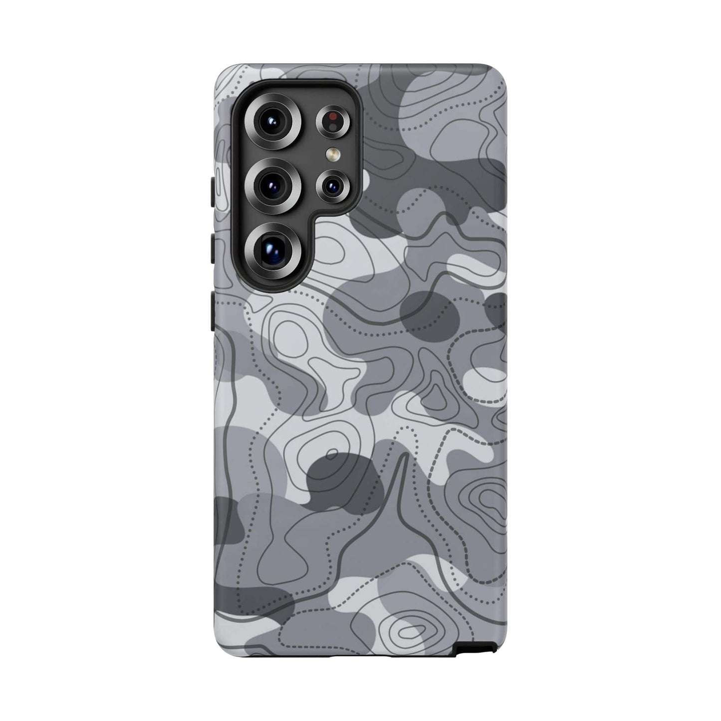 K-Factor Supply Co Noir Topo Tough Android Case Samsung Galaxy S25 Ultra / Matte