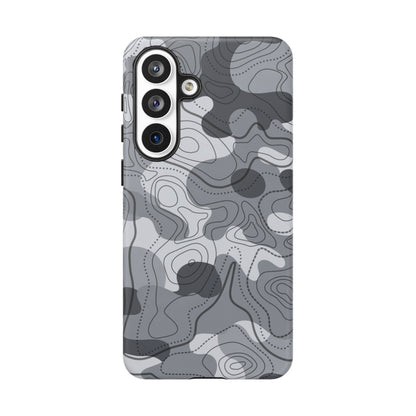 K-Factor Supply Co Noir Topo Tough Android Case Samsung Galaxy S26 Plus / Matte
