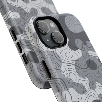 K-Factor Supply Co Noir Topo Tough Magnetic iPhone Case