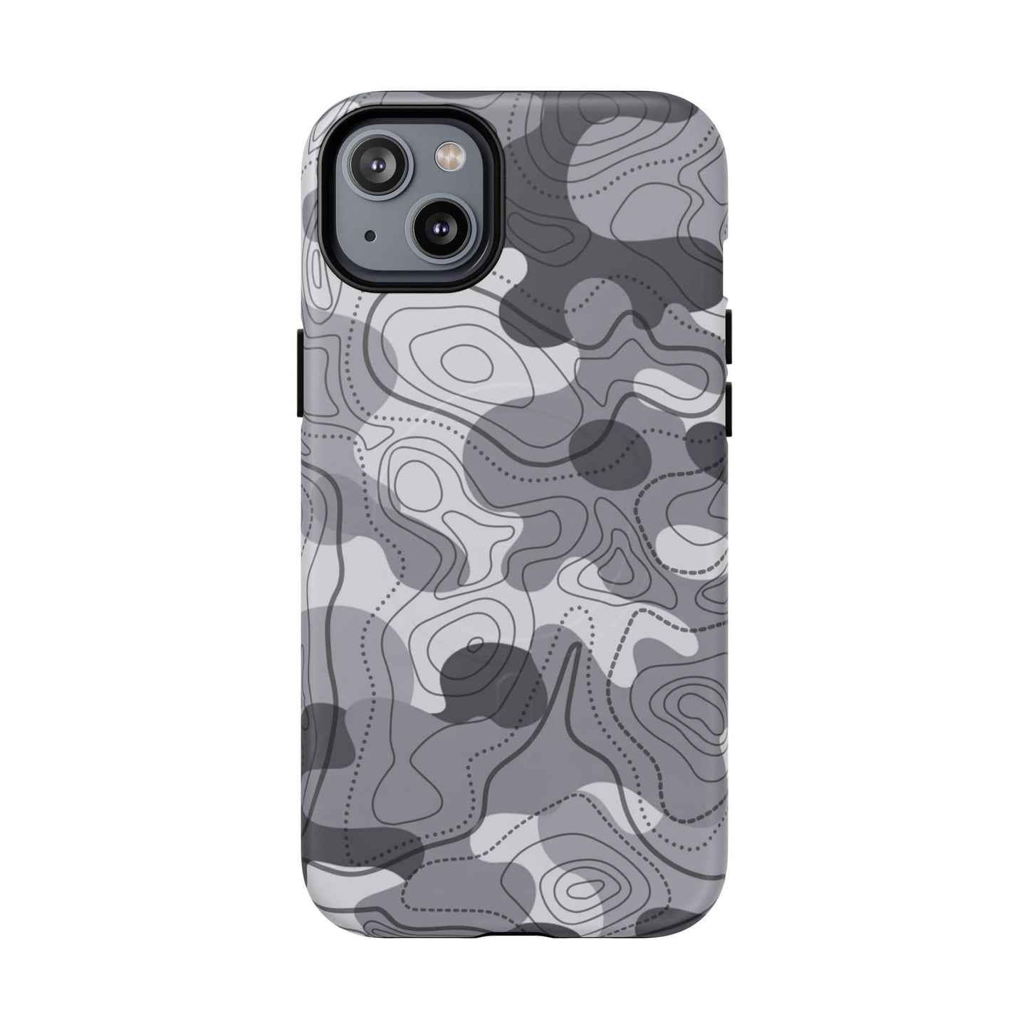 K-Factor Supply Co Noir Topo Tough Magnetic iPhone Case iPhone 14 Plus / Matte