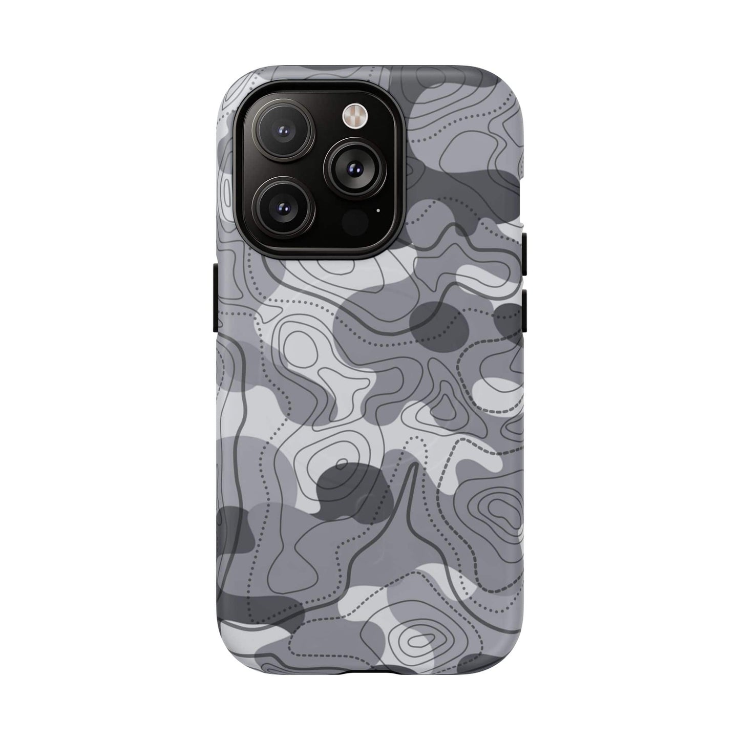 K-Factor Supply Co Noir Topo Tough Magnetic iPhone Case iPhone 14 Pro / Matte
