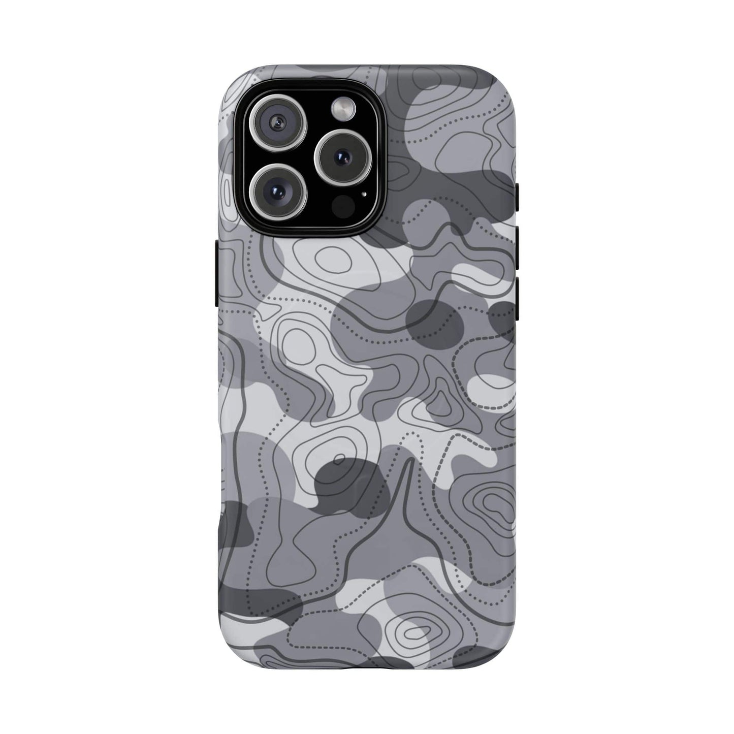 K-Factor Supply Co Noir Topo Tough Magnetic iPhone Case iPhone 16 Pro Max / Matte