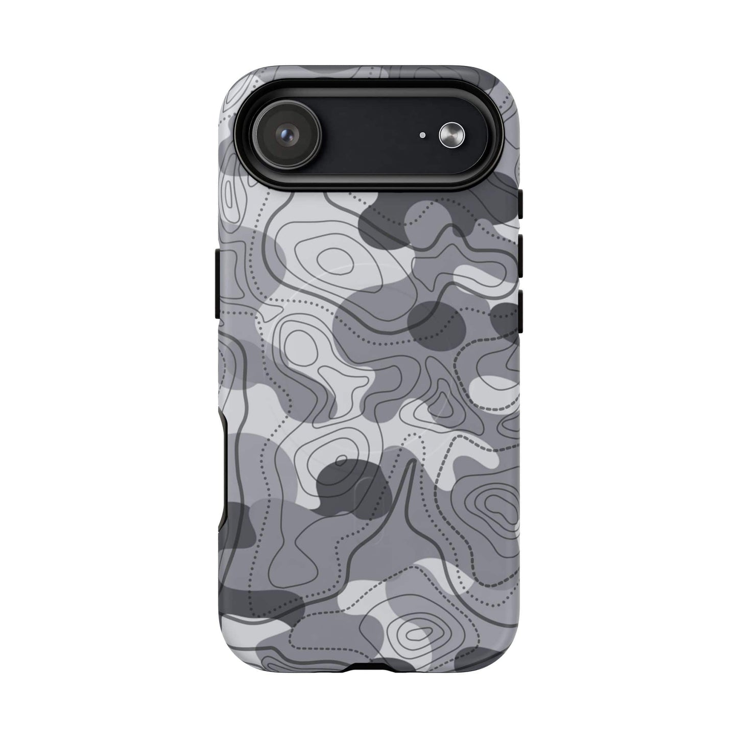 K-Factor Supply Co Noir Topo Tough Magnetic iPhone Case iPhone 17 Air / Matte