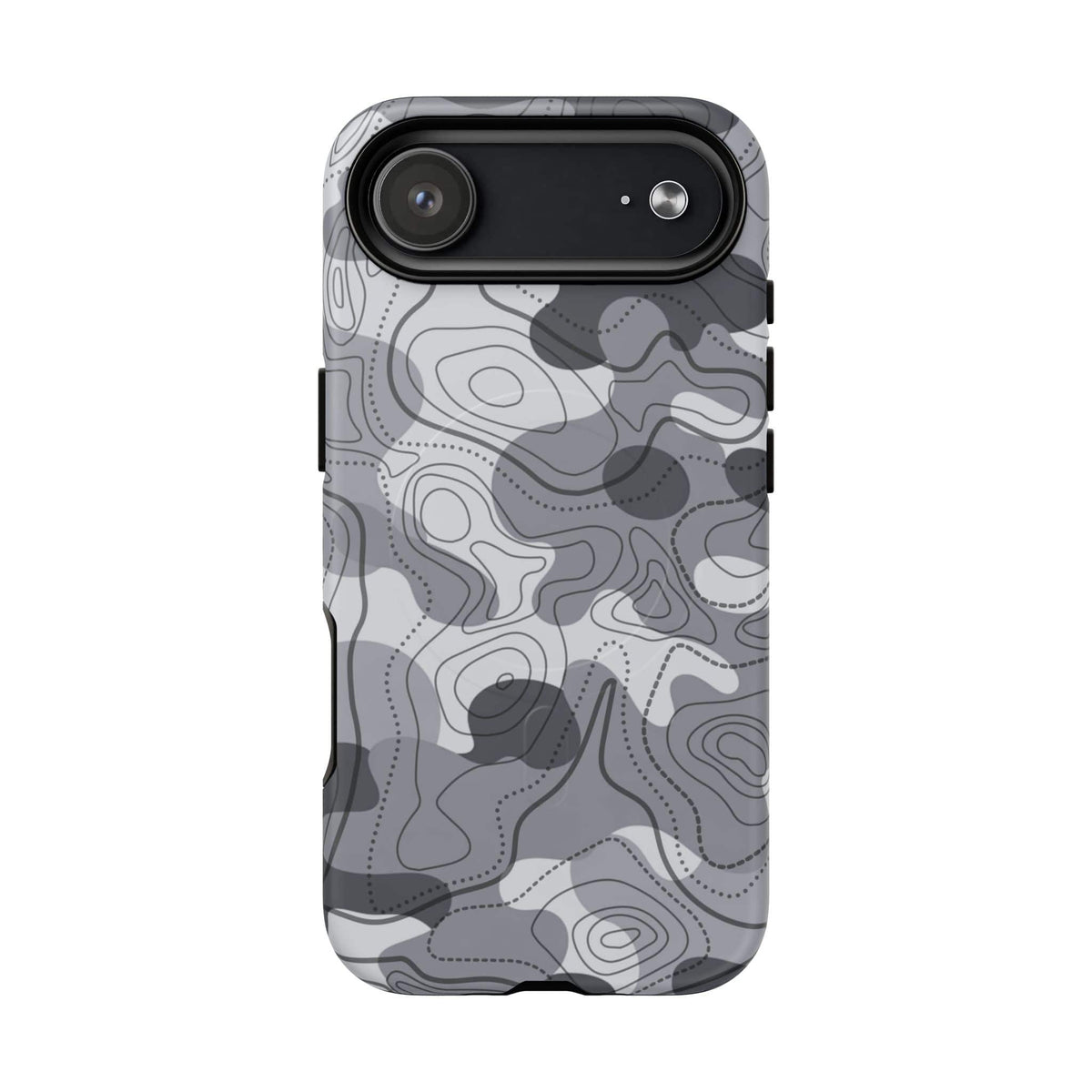 K-Factor Supply Co Noir Topo Tough Magnetic iPhone Case iPhone 17 Air / Matte
