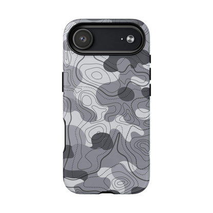 K-Factor Supply Co Noir Topo Tough Magnetic iPhone Case iPhone 17 Air / Matte