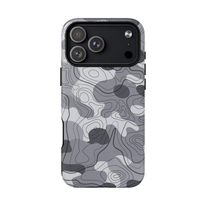 K-Factor Supply Co Noir Topo Tough Magnetic iPhone Case iPhone 17 Pro Max / Matte
