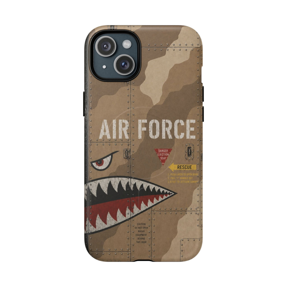 K-Factor Supply Co Phantom (Desert) Tough Magnetic iPhone Case iPhone 15 Plus