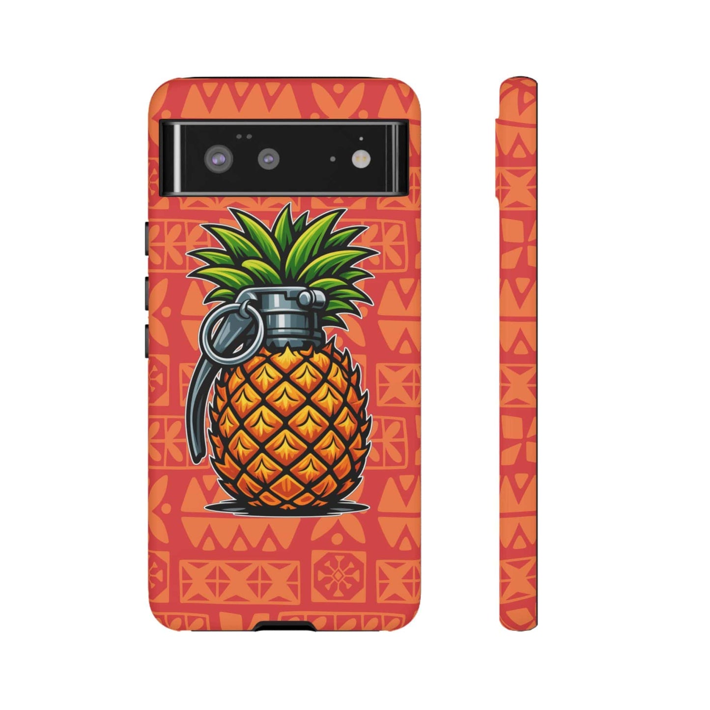 K-Factor Supply Co Pineapple Grenade Mk 1 Mod 0 Tough Android Case Google Pixel 6 / Matte