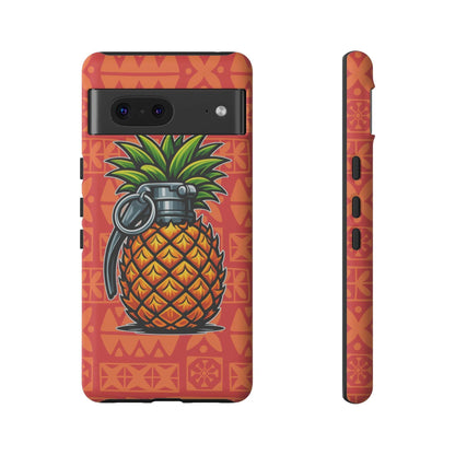 K-Factor Supply Co Pineapple Grenade Mk 1 Mod 0 Tough Android Case Google Pixel 7 / Matte