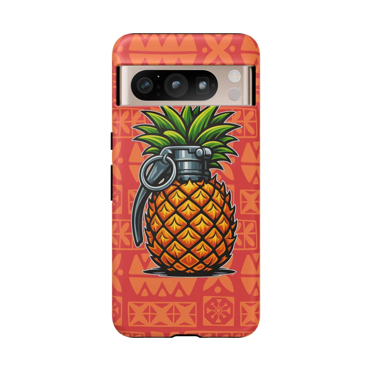 K-Factor Supply Co Pineapple Grenade Mk 1 Mod 0 Tough Android Case Google Pixel 8 Pro / Matte