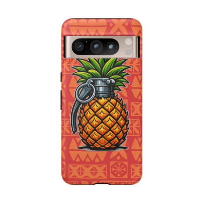 K-Factor Supply Co Pineapple Grenade Mk 1 Mod 0 Tough Android Case Google Pixel 8 Pro / Matte