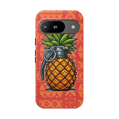 K-Factor Supply Co Pineapple Grenade Mk 1 Mod 0 Tough Android Case Google Pixel 9 / Matte