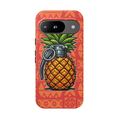 K-Factor Supply Co Pineapple Grenade Mk 1 Mod 0 Tough Android Case Google Pixel 9 / Matte