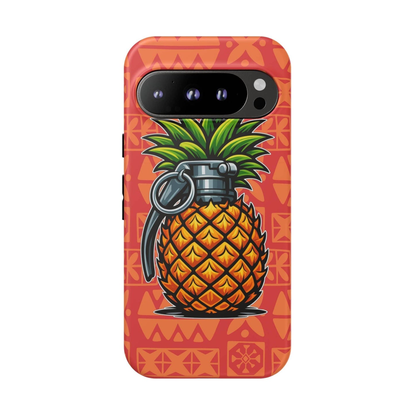 K-Factor Supply Co Pineapple Grenade Mk 1 Mod 0 Tough Android Case Google Pixel 9 Pro / Matte