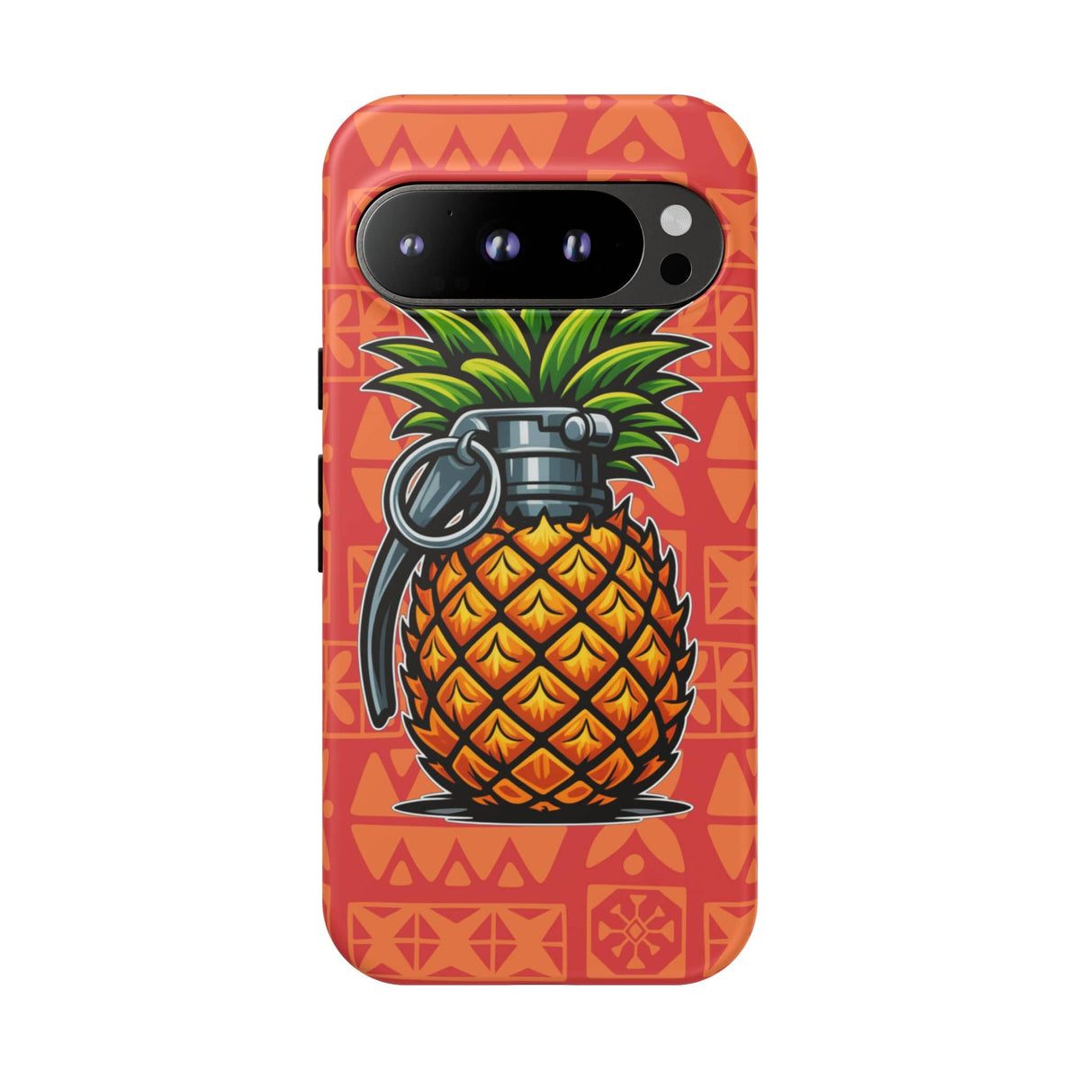 K-Factor Supply Co Pineapple Grenade Mk 1 Mod 0 Tough Android Case Google Pixel 9 Pro / Matte