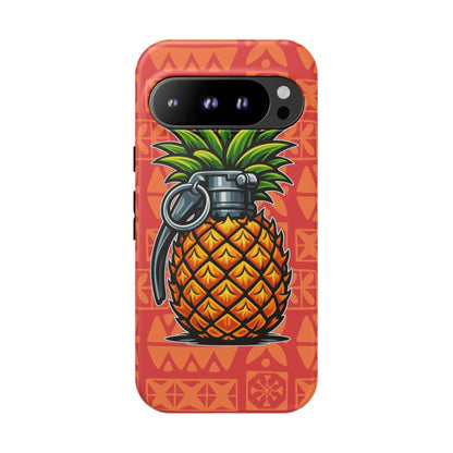 K-Factor Supply Co Pineapple Grenade Mk 1 Mod 0 Tough Android Case Google Pixel 9 Pro / Matte