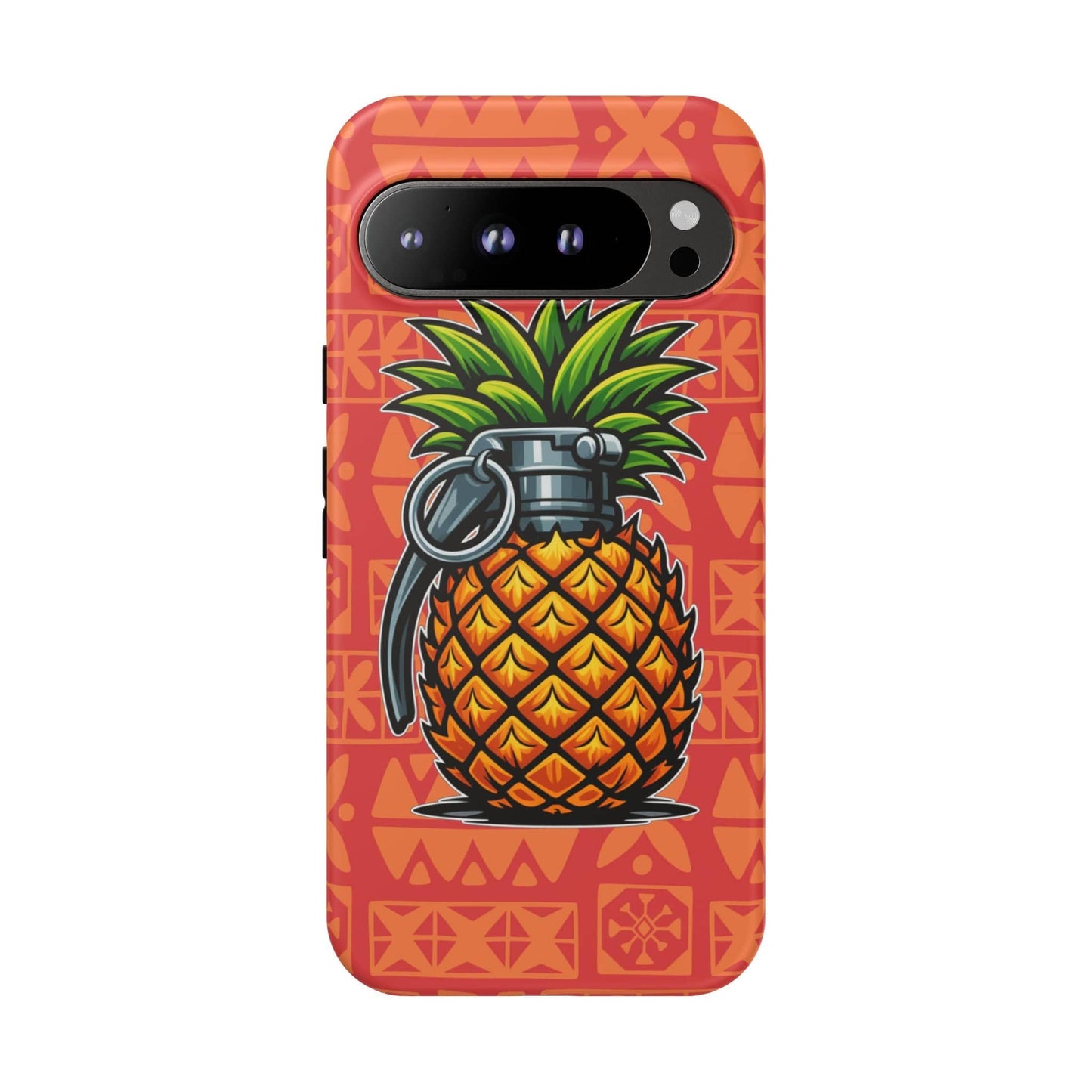 K-Factor Supply Co Pineapple Grenade Mk 1 Mod 0 Tough Android Case Google Pixel 9 Pro XL / Matte